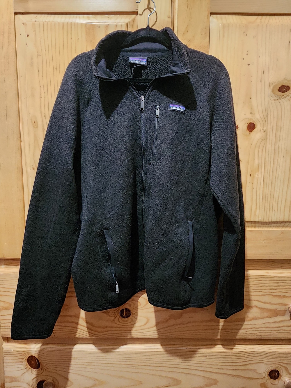 Patagonia Black Full-Zip Fleece Jacket
